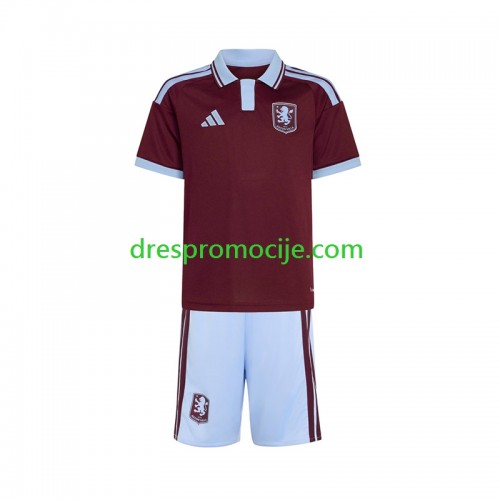 Aston Villa Dres Dječji Domaći 2026/2027 Kratkih Rukava Aston Villa Dres Dječji Domaći 2026/2027 Kratkih Rukava